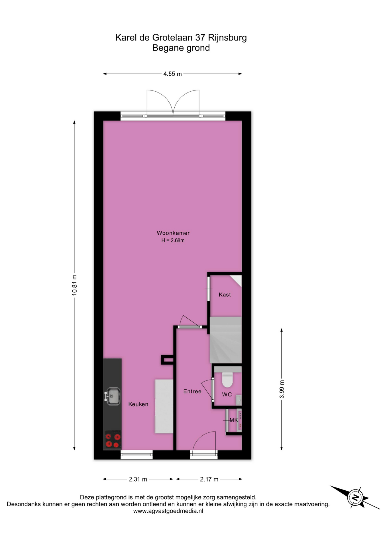 Rijnsburg – Karel de Grotelaan 37 Rijnsburg – Karel de Grotelaan 37