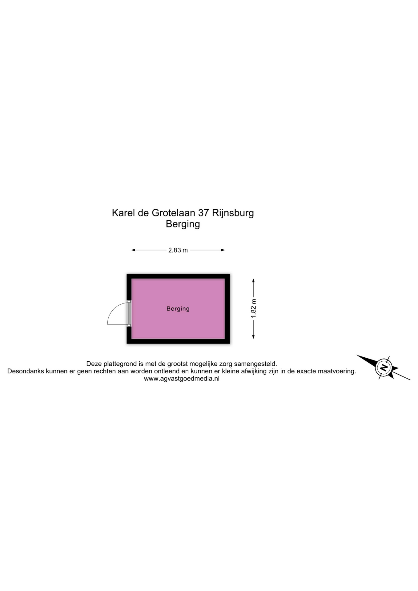 Rijnsburg – Karel de Grotelaan 37 Rijnsburg – Karel de Grotelaan 37