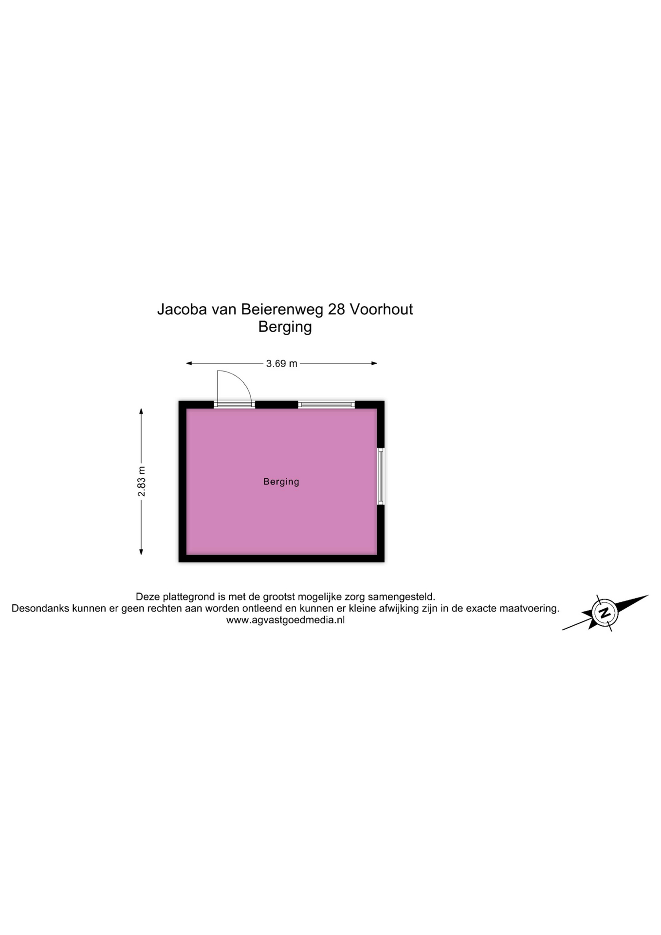 Voorhout – Jacoba van Beierenweg 28 Voorhout – Jacoba van Beierenweg 28
