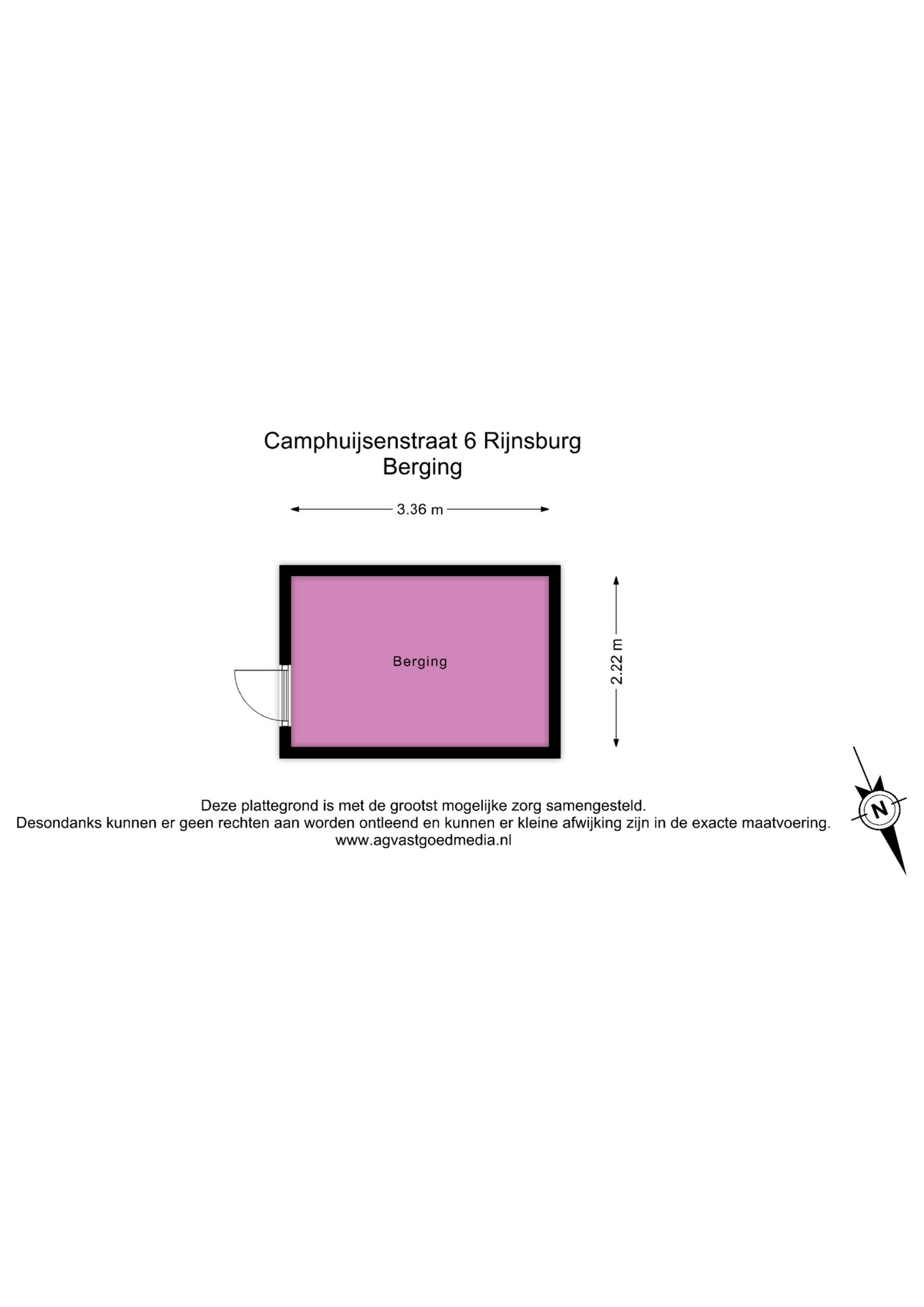 Rijnsburg – Camphuijsenstraat 6 Rijnsburg – Camphuijsenstraat 6